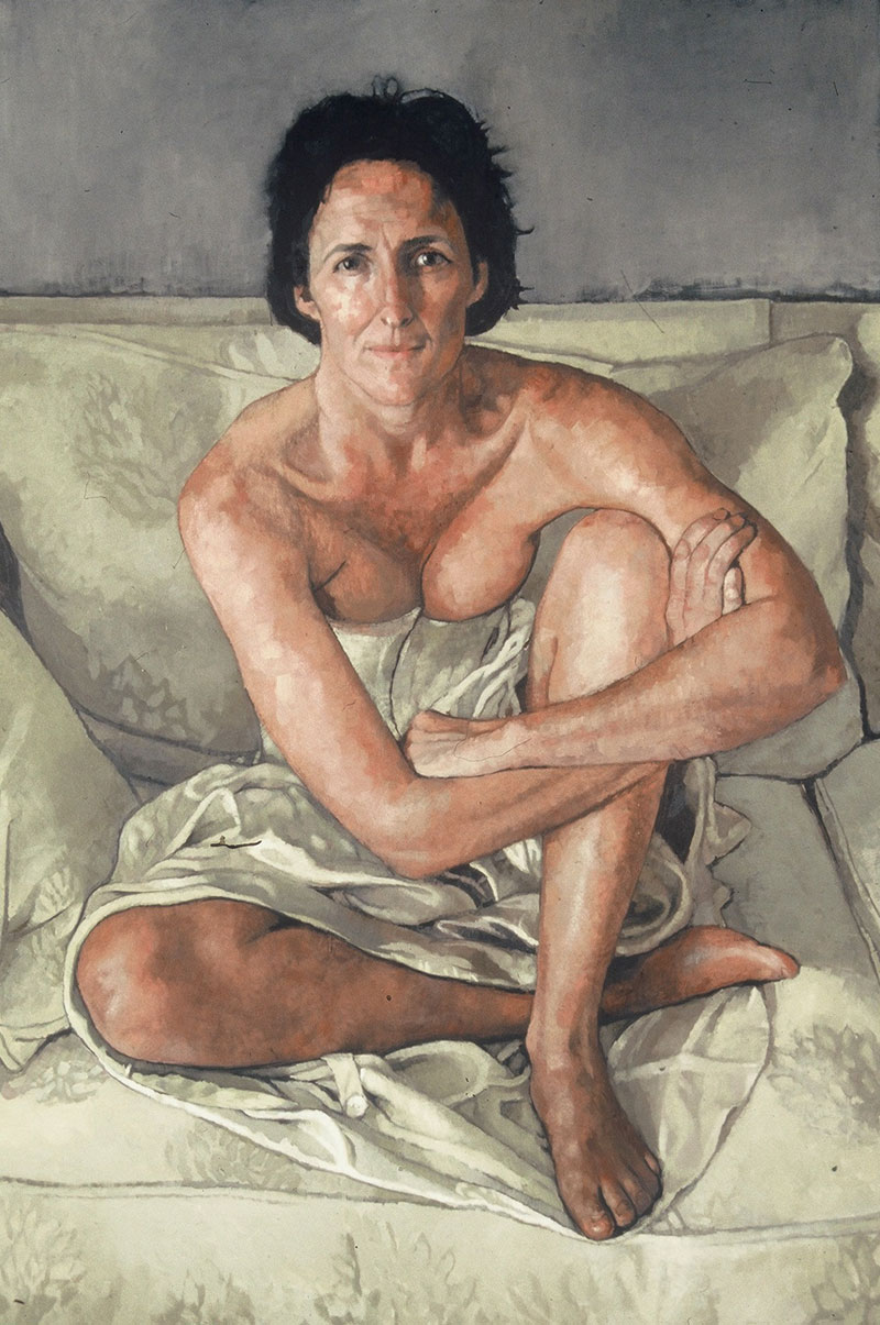 Fiona Shaw, 2002, 4' x 6', oil on canvas.
